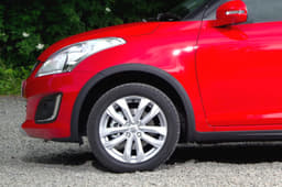 The Swift 4X4 a slightly increased body ride height of 25mm.